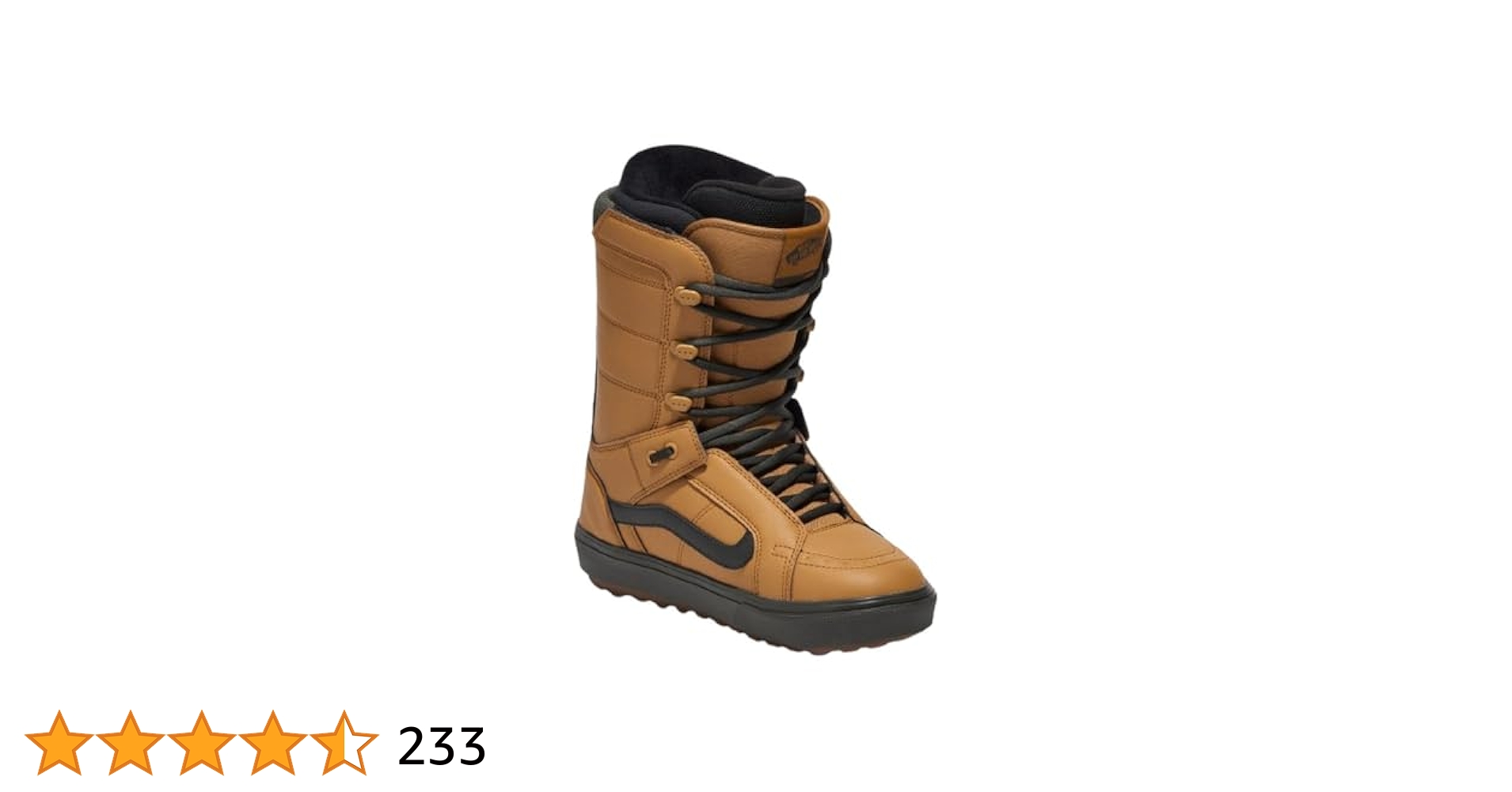 Amazon.com: Vans HI-Standard OG 男款滑雪靴- 黑色/灰色/口香糖